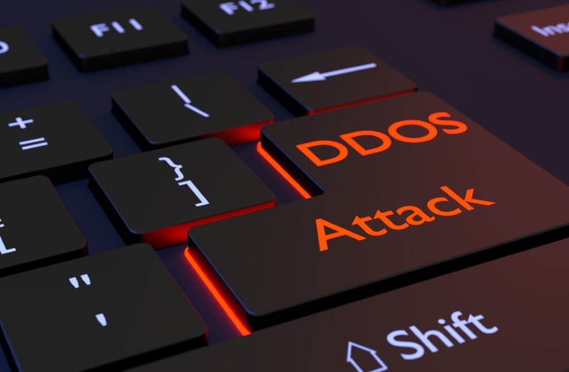 DDoS 공격. 네트워크 교란. 시스템 파괴